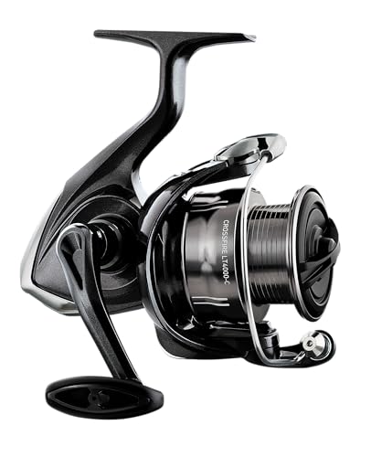 Daiwa Crossfire LT LC-ABS Spool improves line flow for longer, more reliable casts.