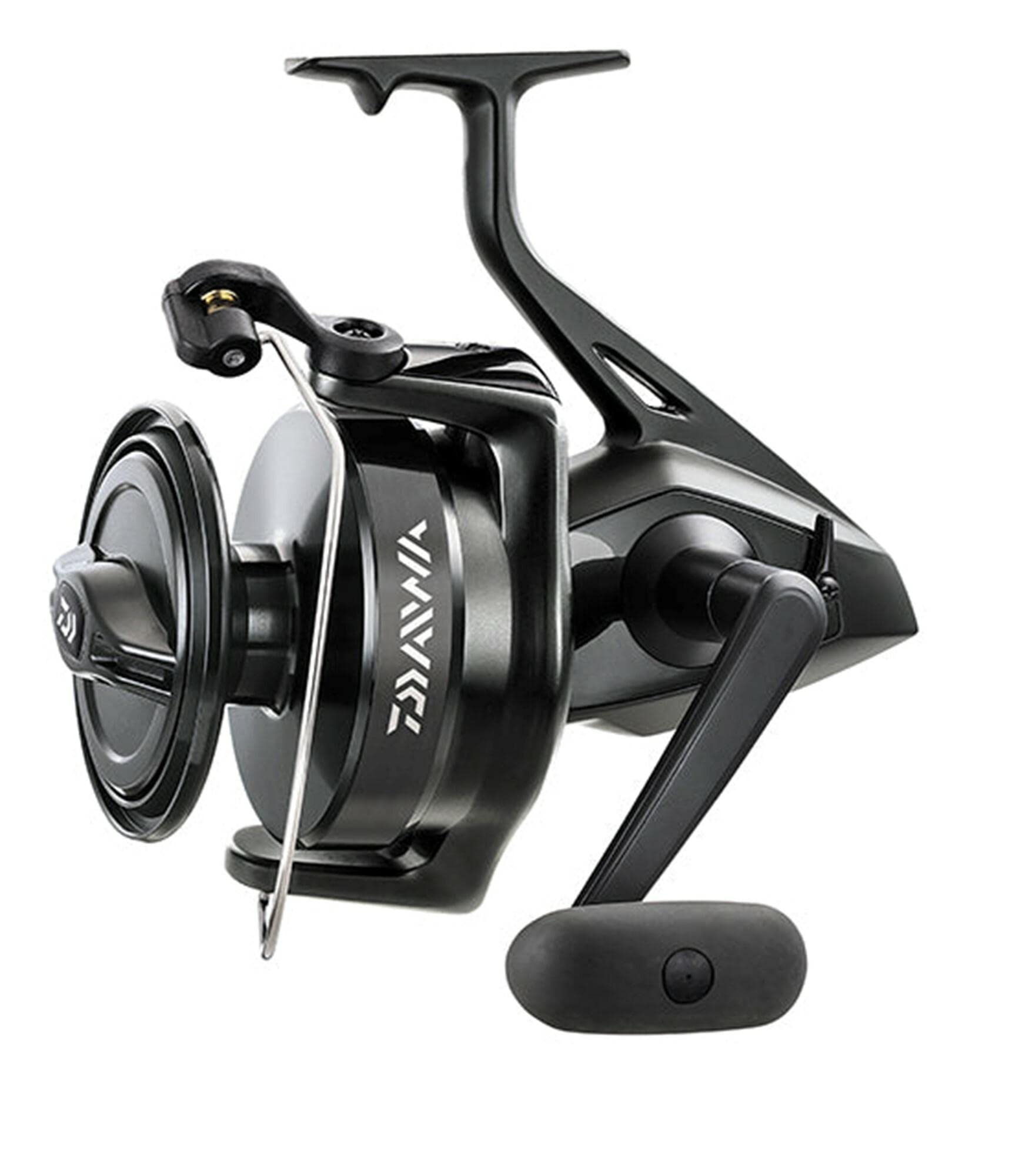 Daiwa DF18000 saltwater spin reel side view for steady retrieves