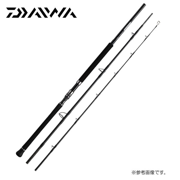 Daiwa Dragger BT 100H-3 tip close-up showing sensitivity for jigging.
