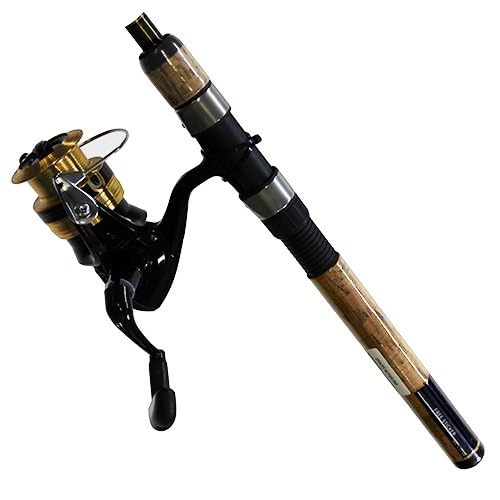 Daiwa D-Shock DSK FW Spin PMC fiberglass rod ready for versatile fishing.