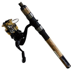 Daiwa D-Shock DSK FW Spin PMC fiberglass rod ready for versatile fishing.