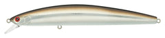 Daiwa Salt Pro Minnow DSPM15S32 sand eel lure with realistic pattern for long casts and predator fishing.