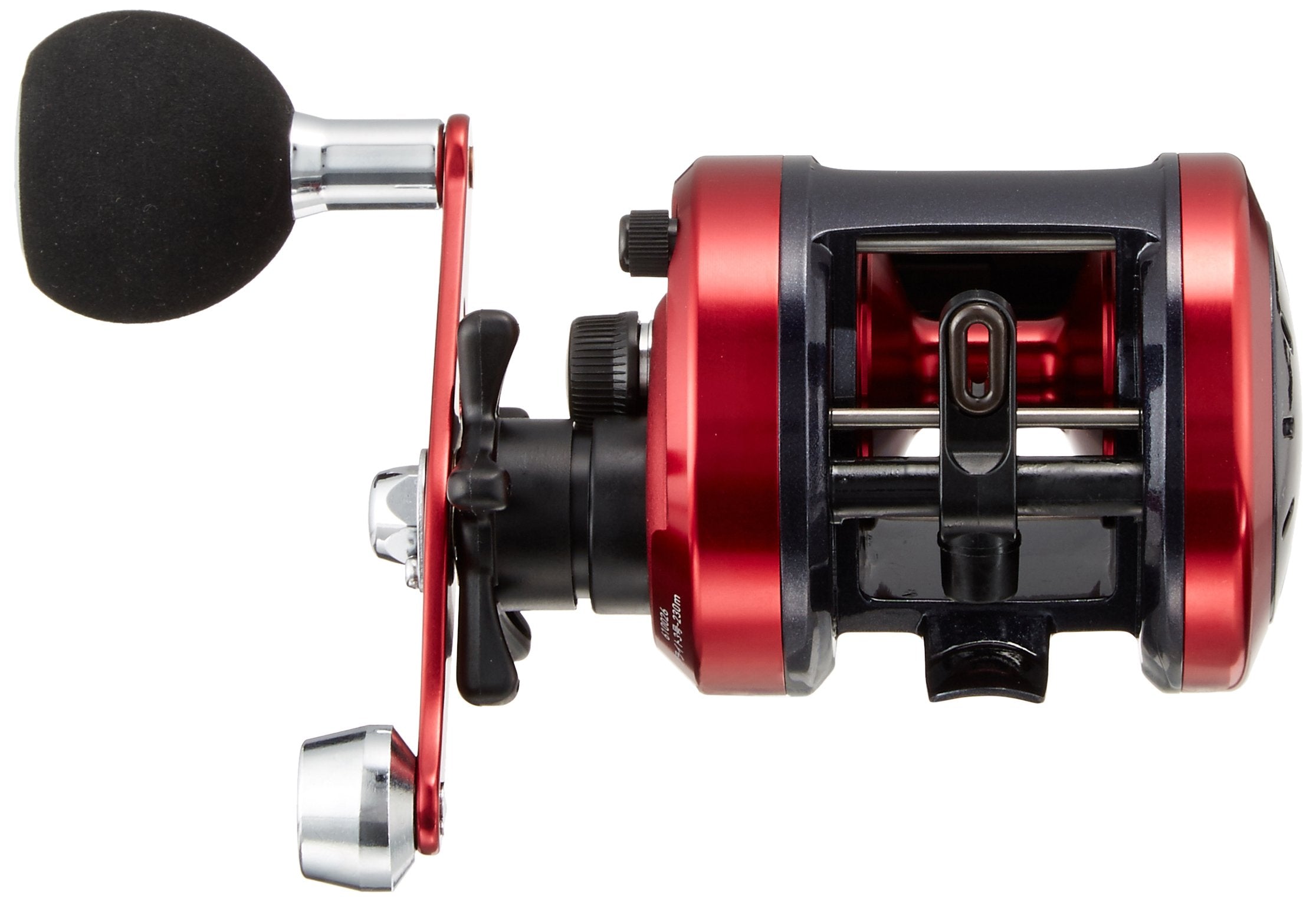 Daiwa Dynastar 250 reel drag system image emphasizes strong stopping power in tough games.