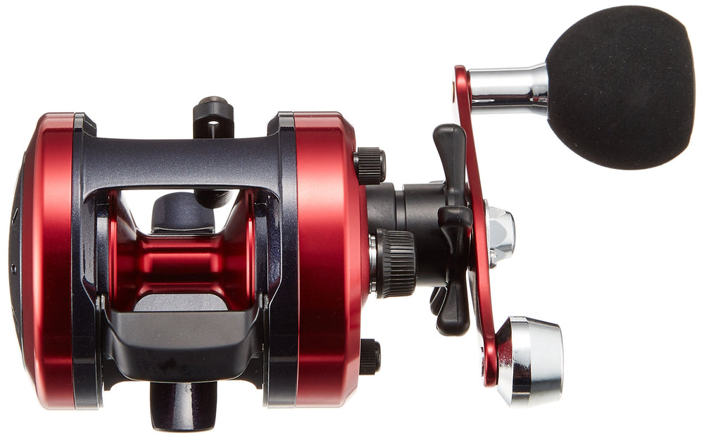 Daiwa Dynastar 250 reel spool close-up reveals generous capacity for heavy lines.