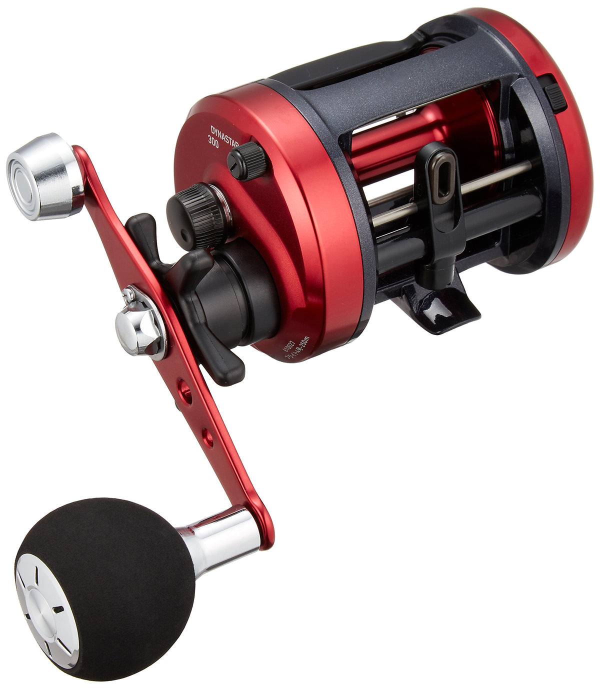 Daiwa Dynaster 300 reel front view with sturdy frame for smooth winding