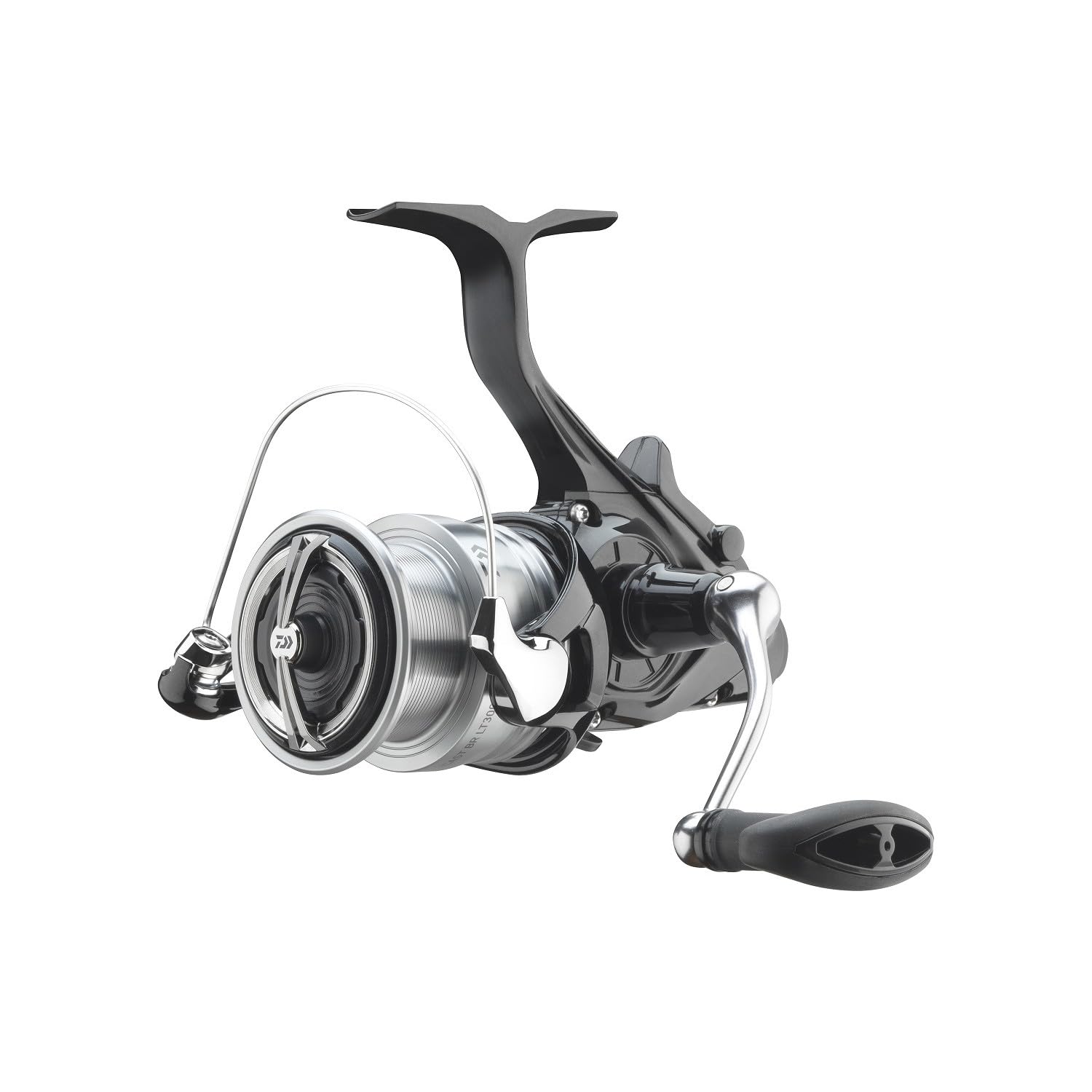 DAIWA Emcast BR LT 5000-C reel front view with balanced design for smooth casting