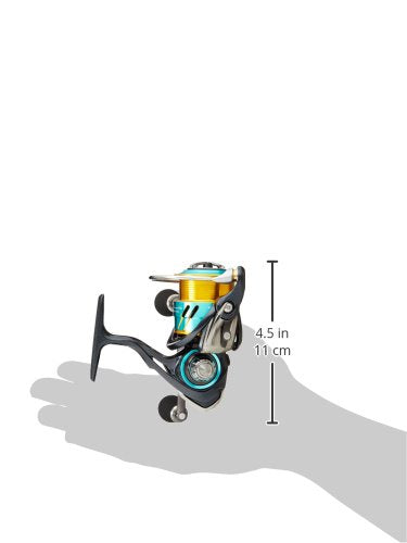 Daiwa Emerald MX 2508PE-H-DH reel with accessories in box.