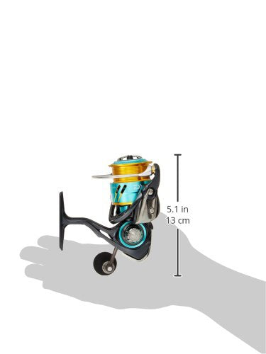 Daiwa Emerald MX 2508PE lightweight design ideal for long sessions.