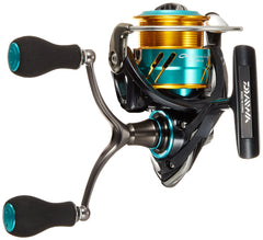Daiwa Emeraldas MX 2508PE-DH drag close-up; smooth, strong stopping power