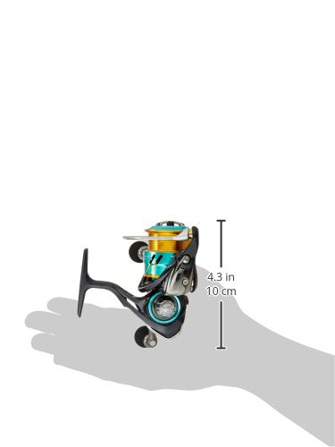 Daiwa Emeraldas MX 2508PE-DH reel bag included; protection during transport