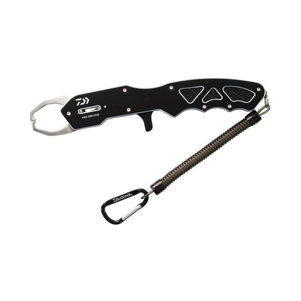 Daiwa Fish Grip V 230 Silver side view highlighting ergonomic design.
