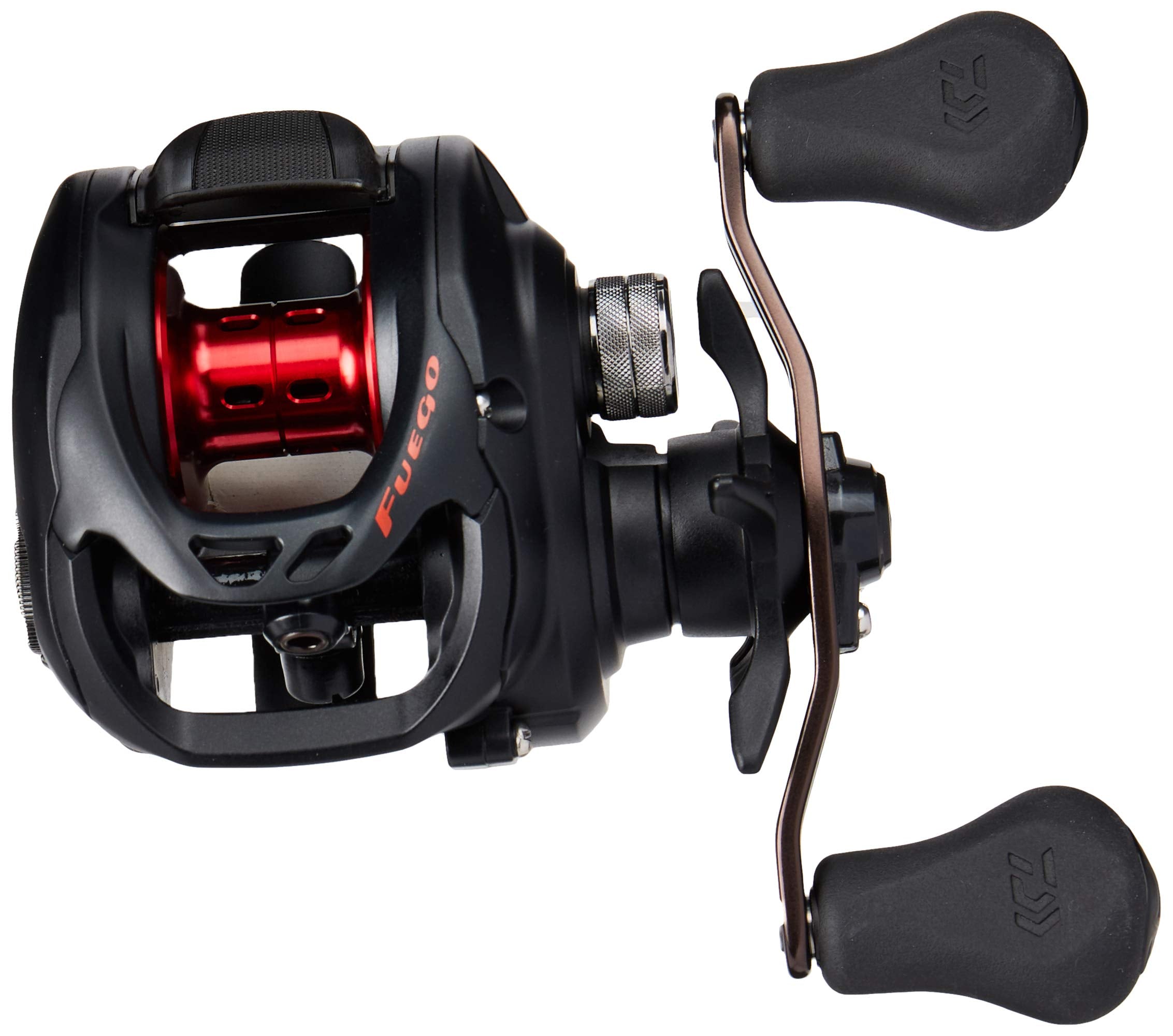 Daiwa Fuego baitcasting reel with Magforce braking demonstrates precise spool control