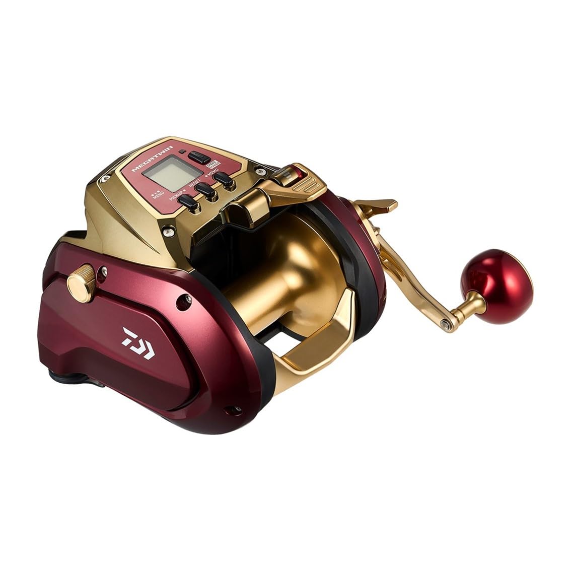 Daiwa G800MJ Seaborg shows maximum drag at 36 kg for strong control.