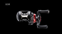 Daiwa Gekkabijin AIR TW PE Special 8.5R bearings indicate smooth rotation