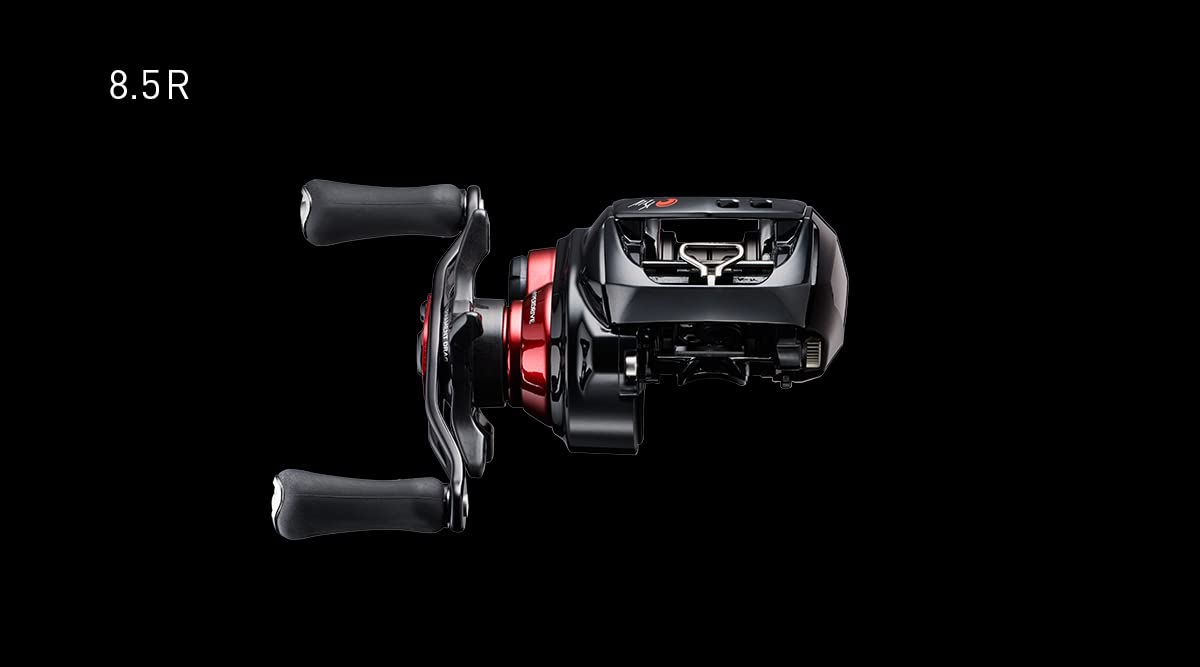Daiwa Gekkabijin AIR TW PE Special 8.5R handle emphasizes precise retrieval