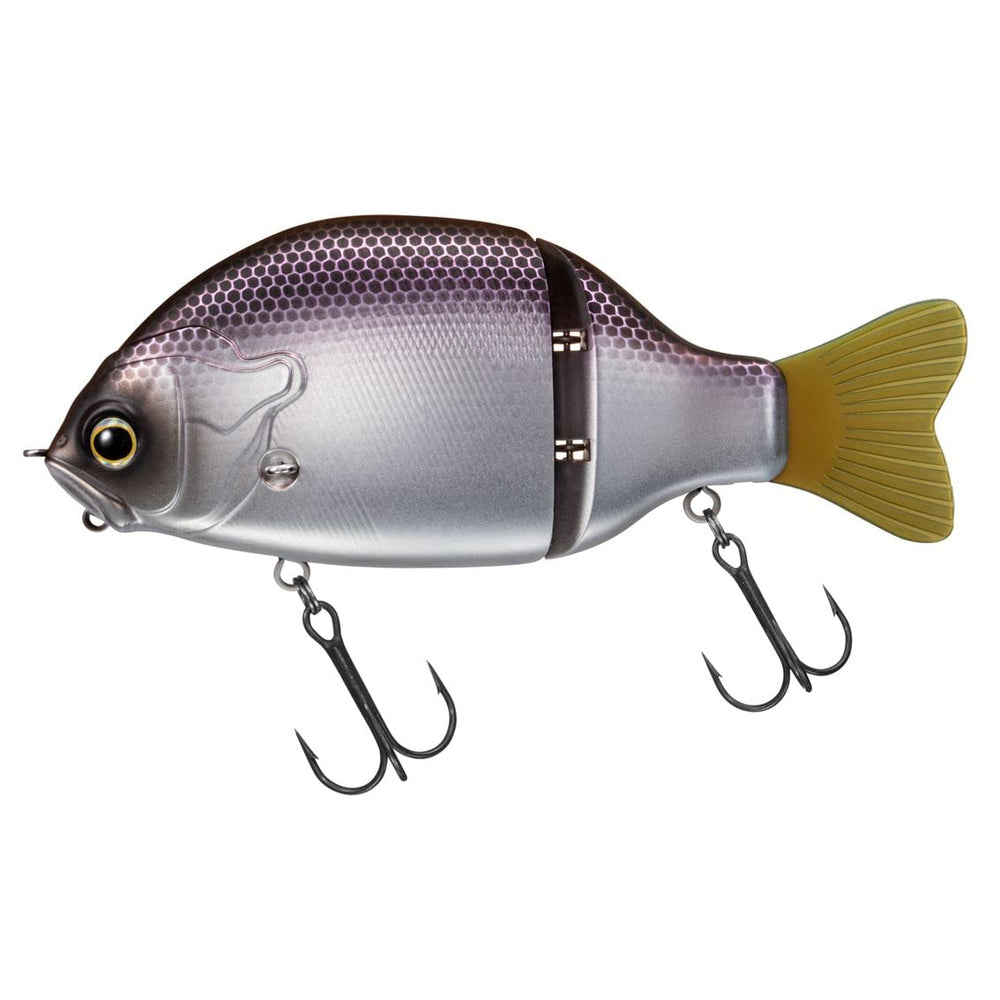 Daiwa Gradient 147F Mat Gimbeech bass lure front view for realistic action.