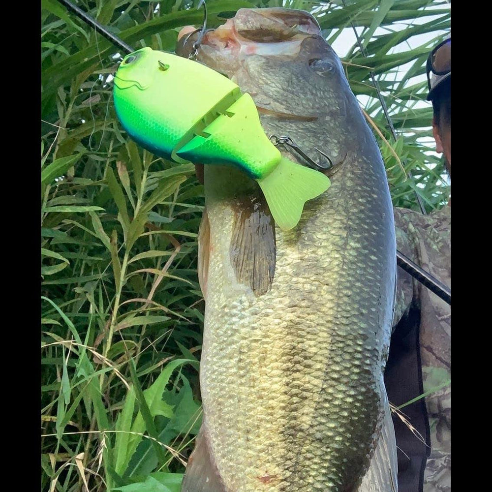 Daiwa Gradient 147F Mat Gimbeech bass lure packaging image shows contents.