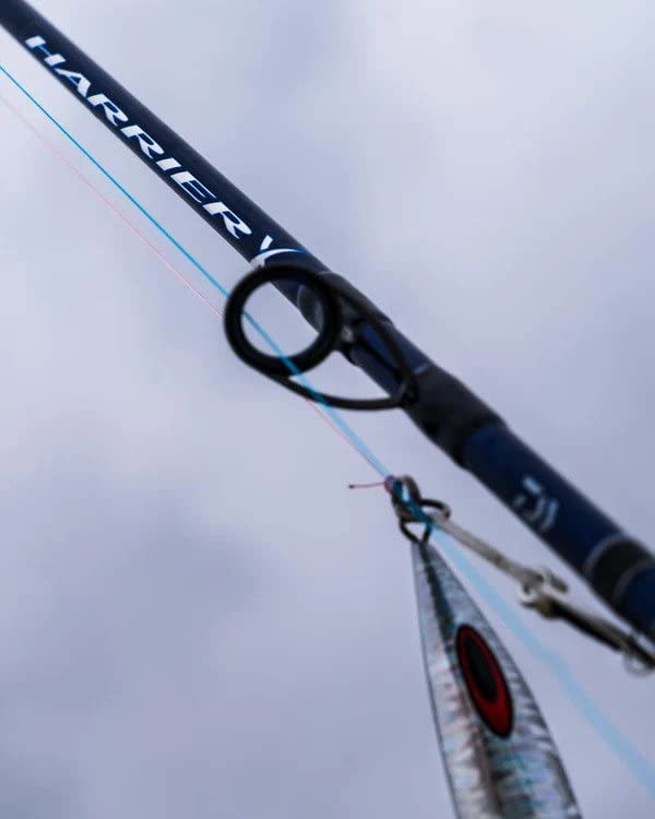 Daiwa HRX66HB Harrier-X jigging graphite blank shows lightweight responsiveness