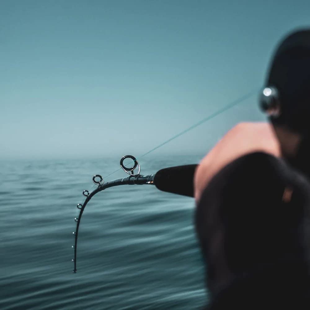 Daiwa HRX66HB Harrier-X jigging guide-layout indicates balance