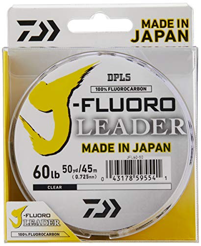 Daiwa J-Fluoro Leader with spool-band: easy dispensing and tidy tag-end management.