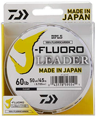 Daiwa J-Fluoro Leader with spool-band: easy dispensing and tidy tag-end management.