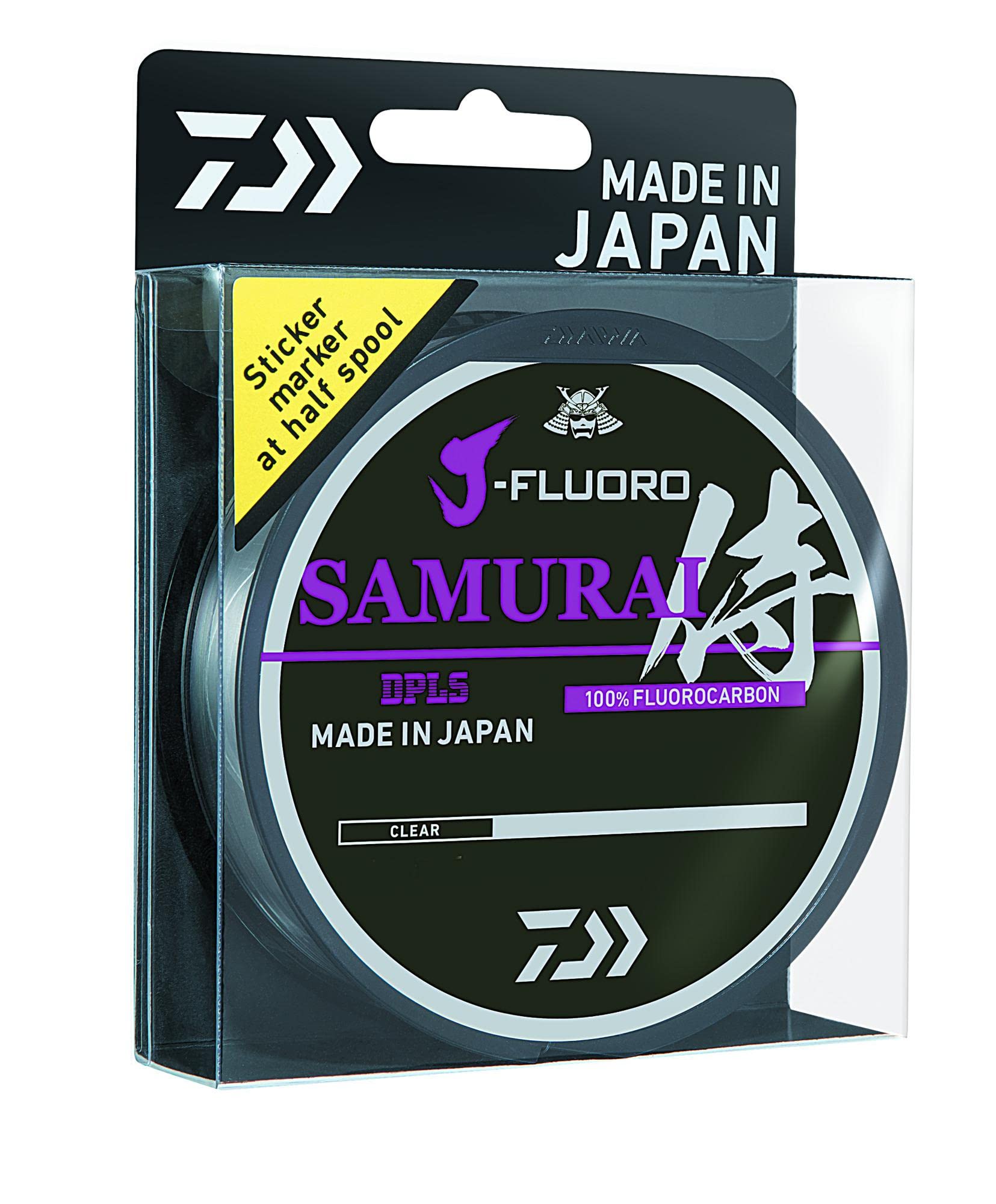 Daiwa JFS18-220 J-Fluoro Samurai line spool for durable casting and strong knots.