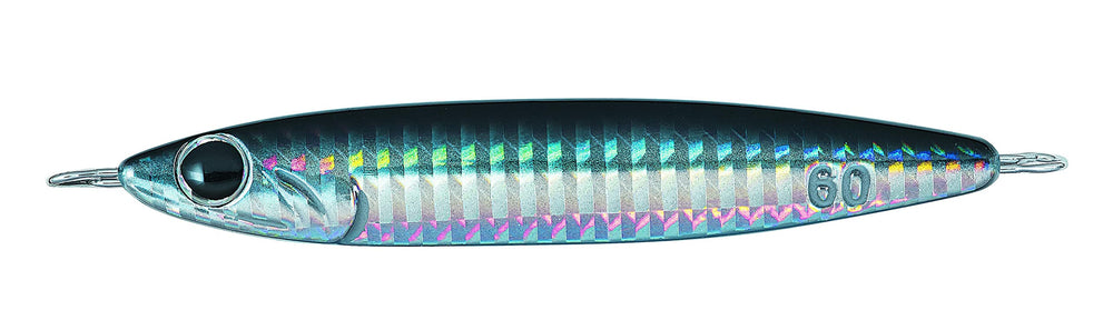 Daiwa Katakuchi 100G lure, front view, ideal for fast casting and lure visibility.