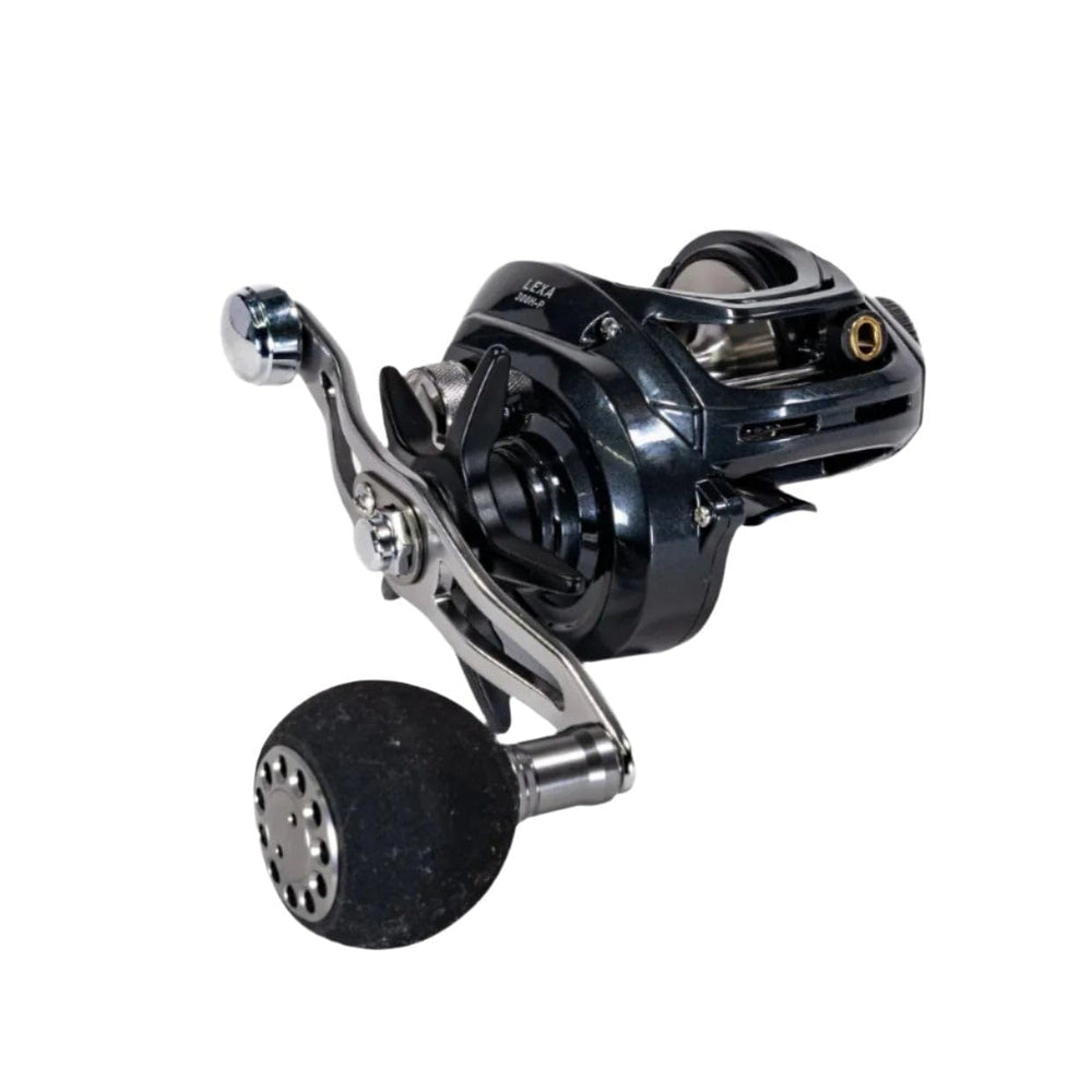 Daiwa LEA baitcast reel close-up of bearings for smooth retrieves.