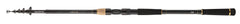 Daiwa Legalis Tele Allround rod extended for versatile casting distances.