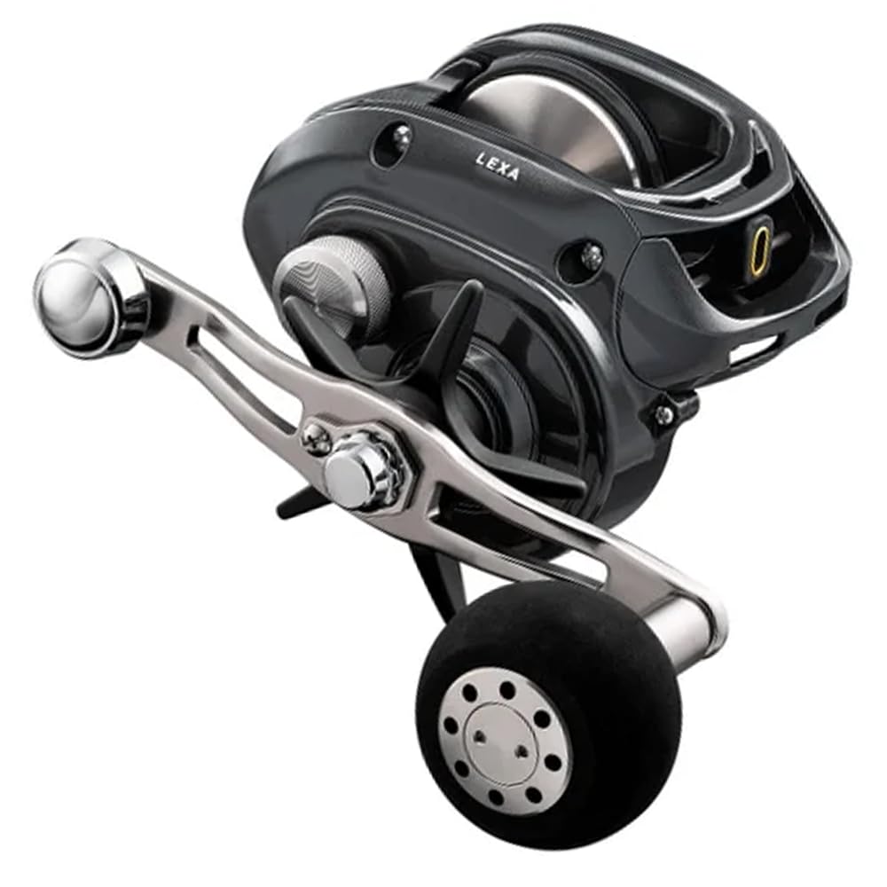 Daiwa Lexa LX400P-P right-hand baitcasting reel for precise casting and smooth retrieves