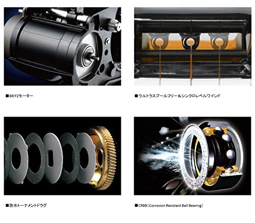 Accessories included with Lille Leo Blitz S500 reel