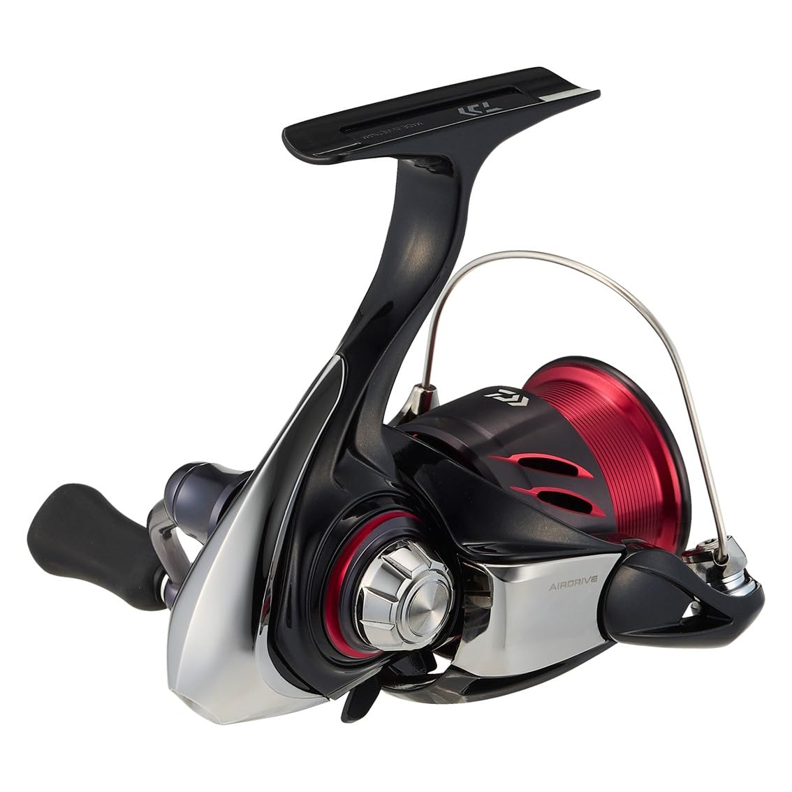 Close-up of AIRDRIVE rotor on the DAIWA LT2000S-P highlighting enhanced wind feel.