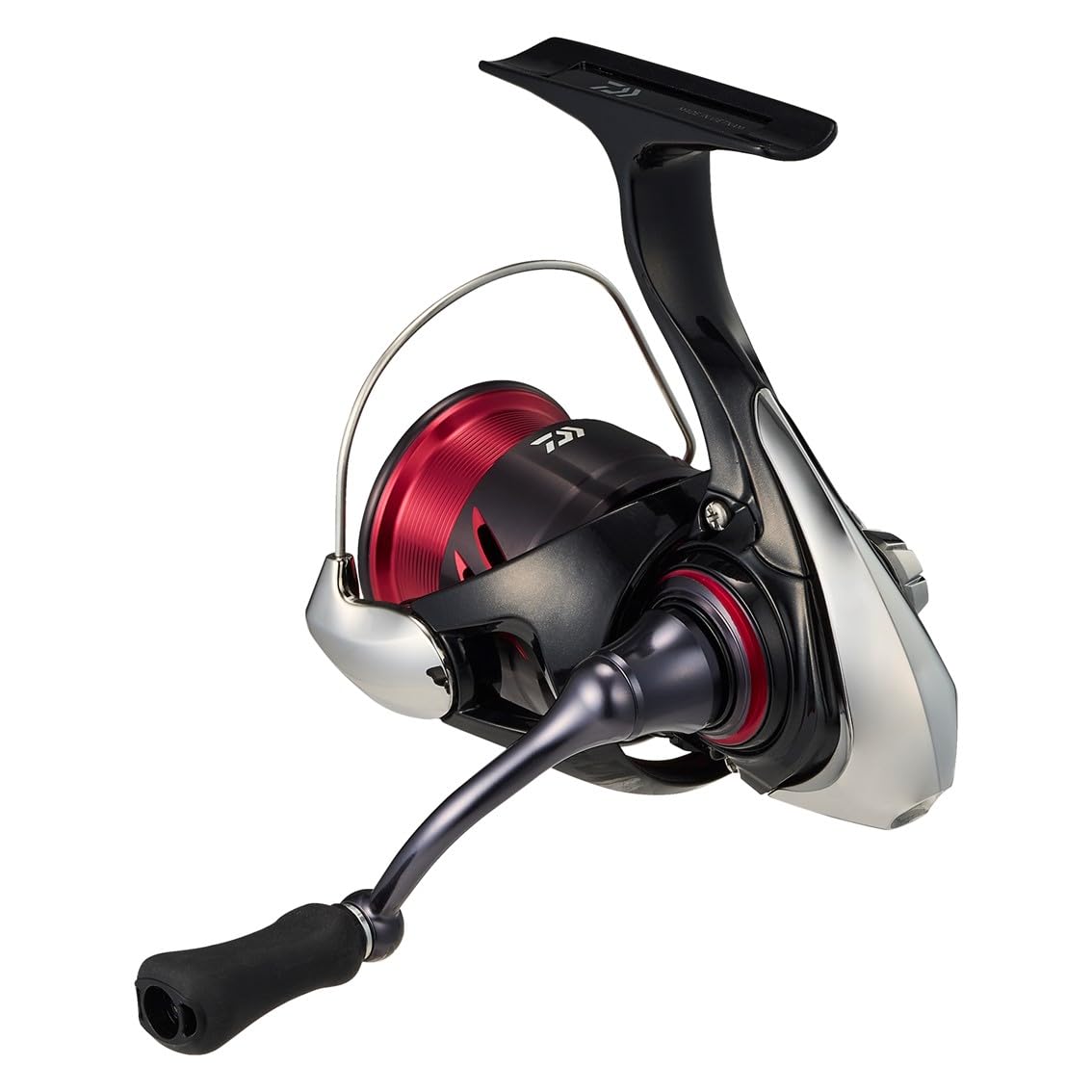 DAIWA LT2000S-P in water with subtle lure action illustrating wind sensitivity and control.
