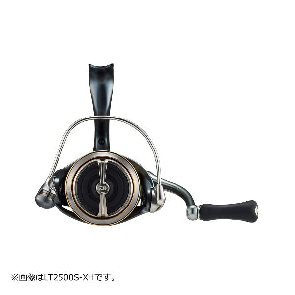Daiwa LT2500S-DH spool detail with generous line capacity for varied setups