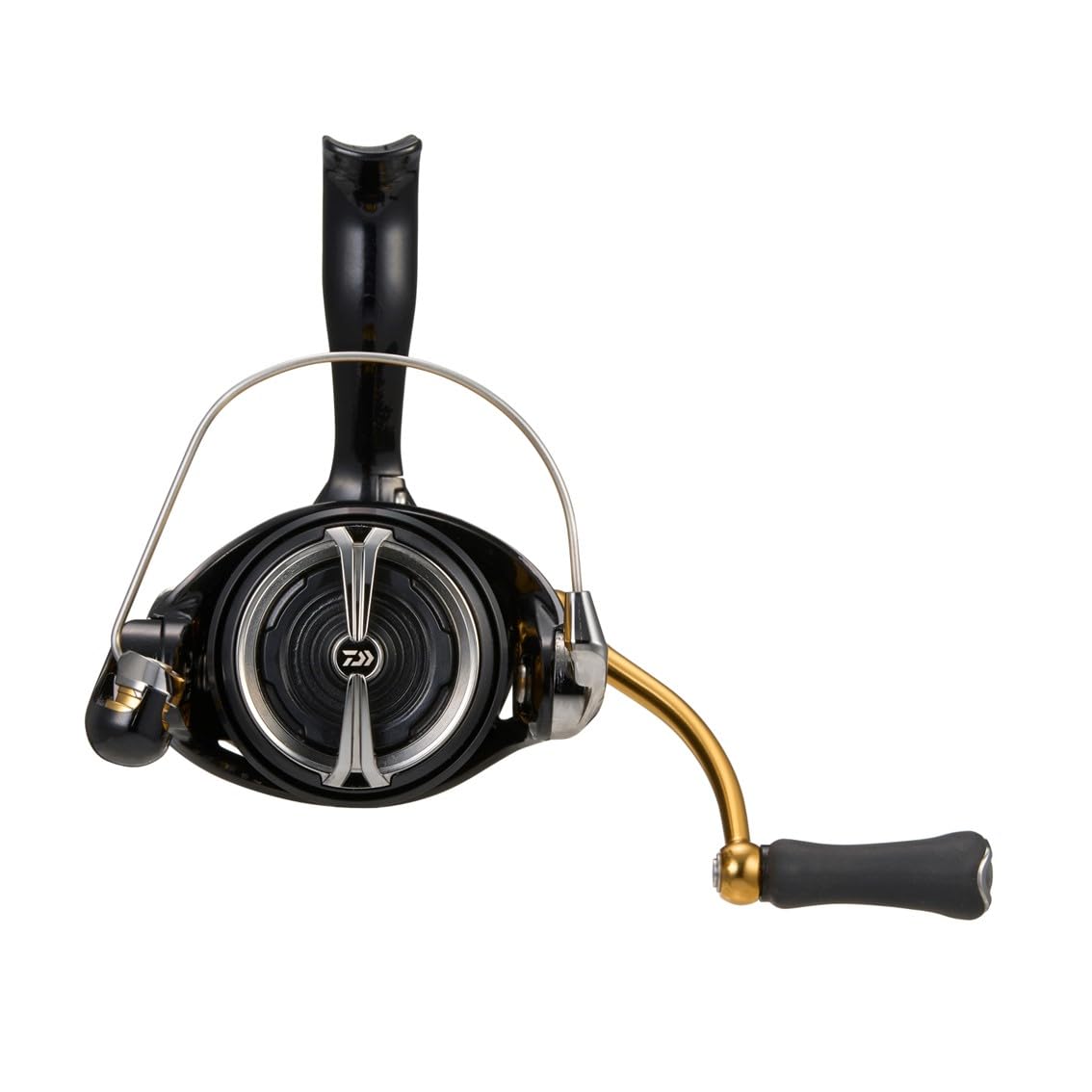 Daiwa LT2500S-XH spinning reel in-hand shows comfortable grip.