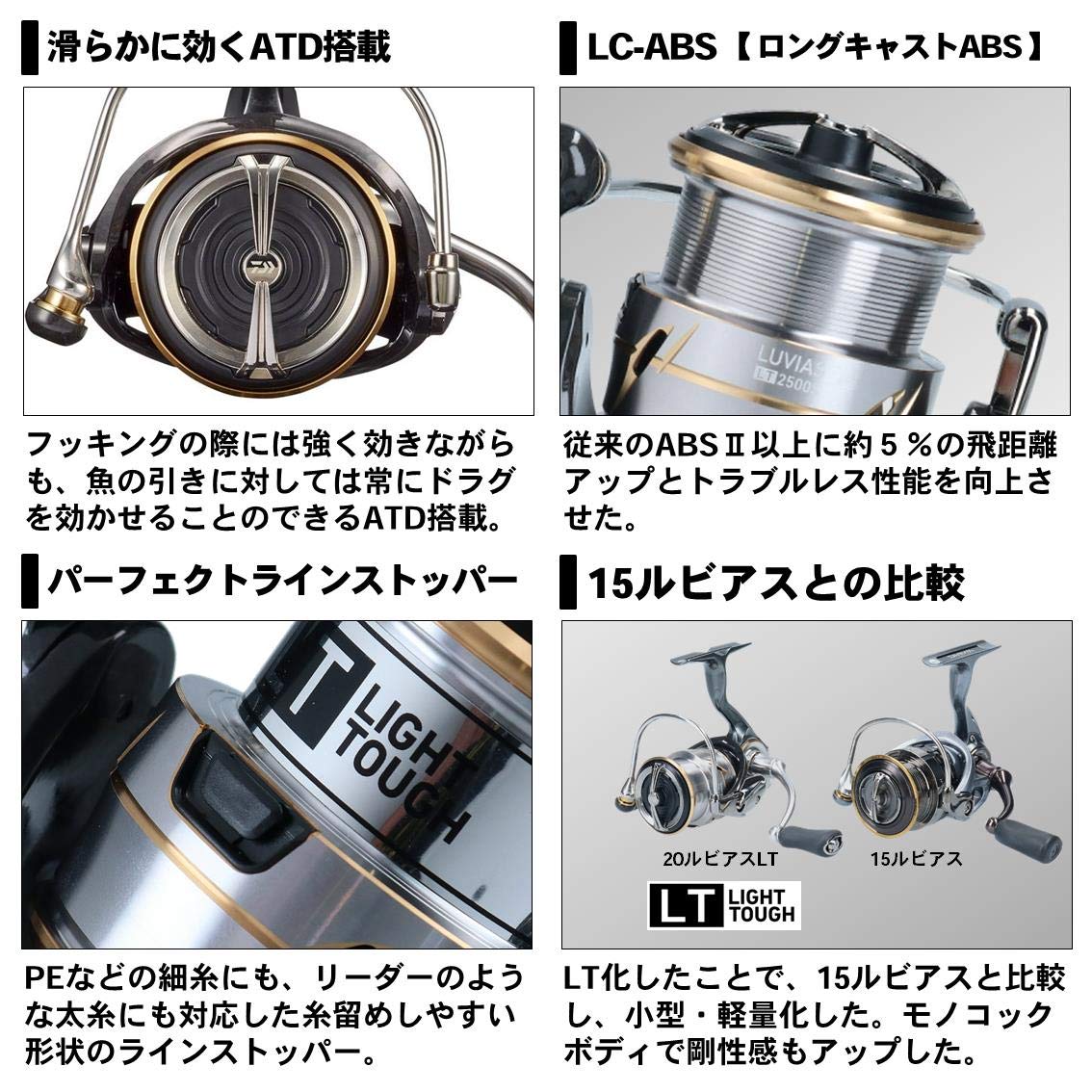 Daiwa LT3000-XH handle closeup highlights 60 mm HG-T knob.