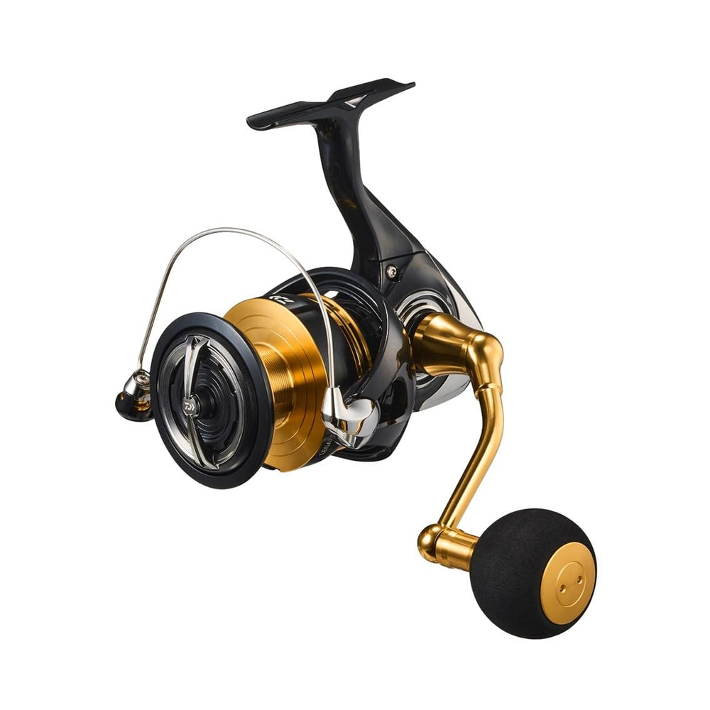Daiwa LT6000D-H front view emphasizes ZAION V lightweight construction for longer jigging sessions.
