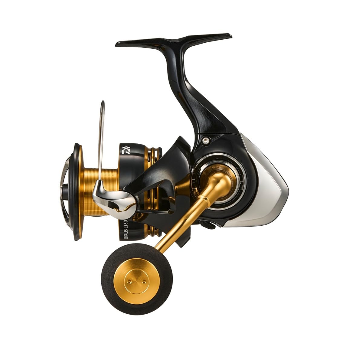 Daiwa LT6000D-H side view shows compact balance ideal for shore casting.