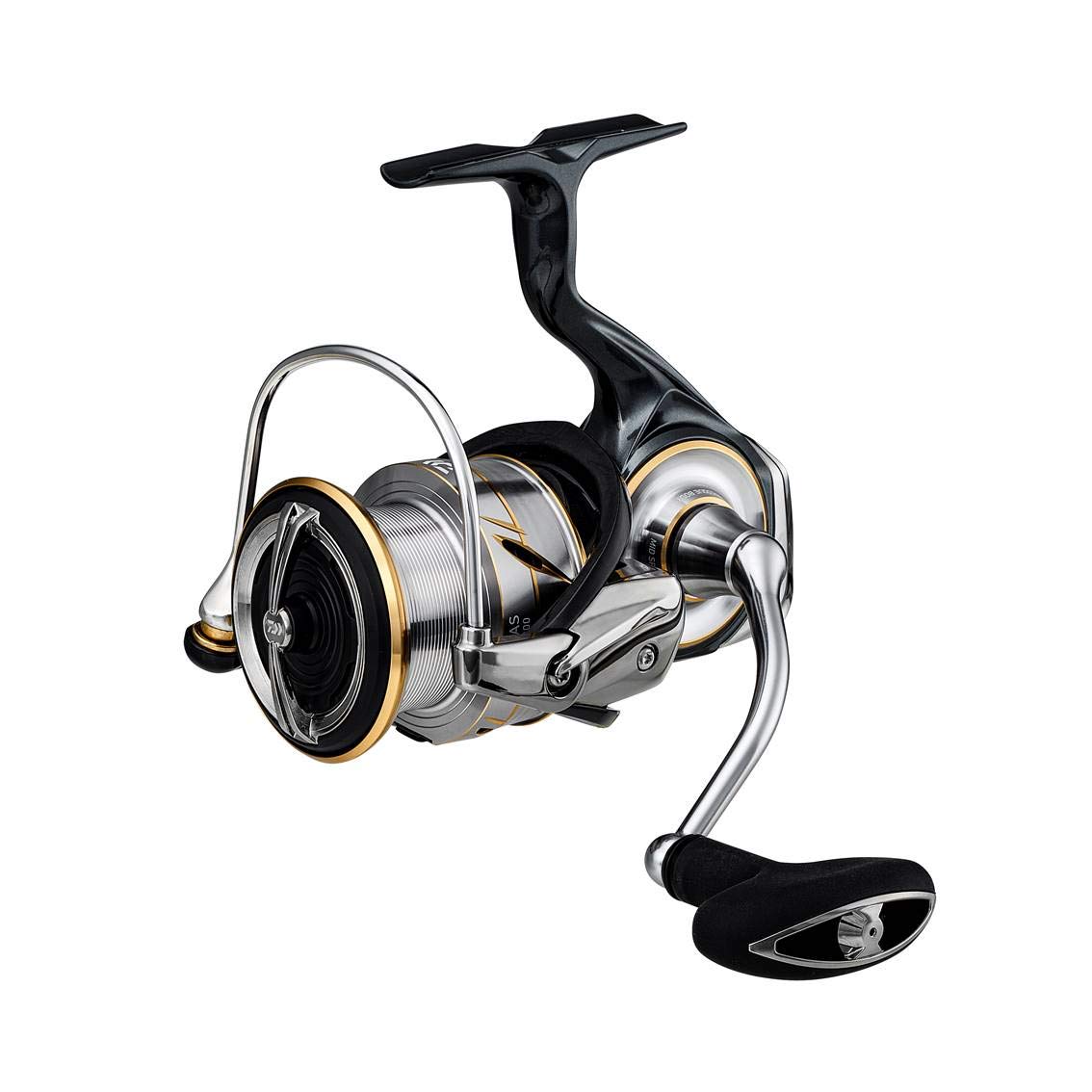 Daiwa Luvias LT4000-C body close up highlighting lightweight ZAION MQ durability