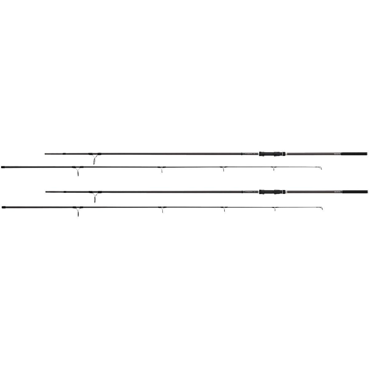 Daiwa Maddragon MD2314 12ft carp rod side view showing balance