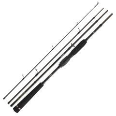 DAIWA Megaforce Travel Rod, assembled for easy transport and quick setup.