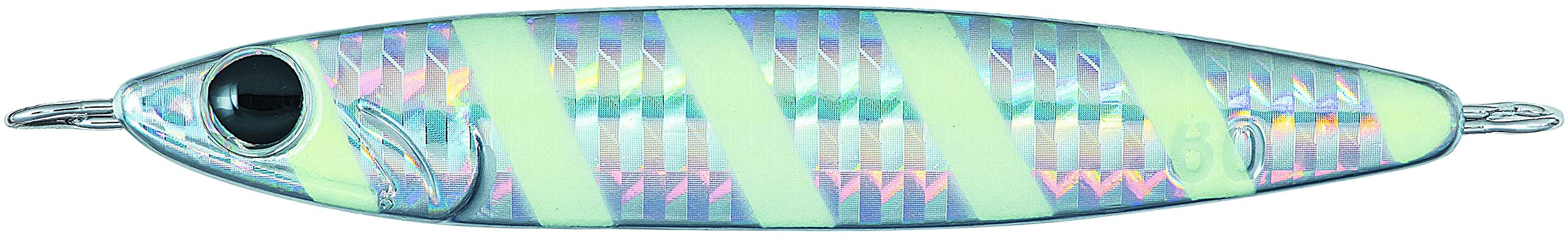 Daiwa Metal Casting Jig Zebra Glow 80G - Fishing Lure