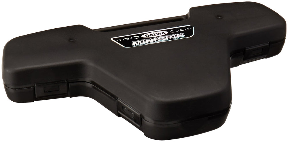 Travel-ready hard carry case for the Daiwa Mini System Minispin Ultralight reel and rod.