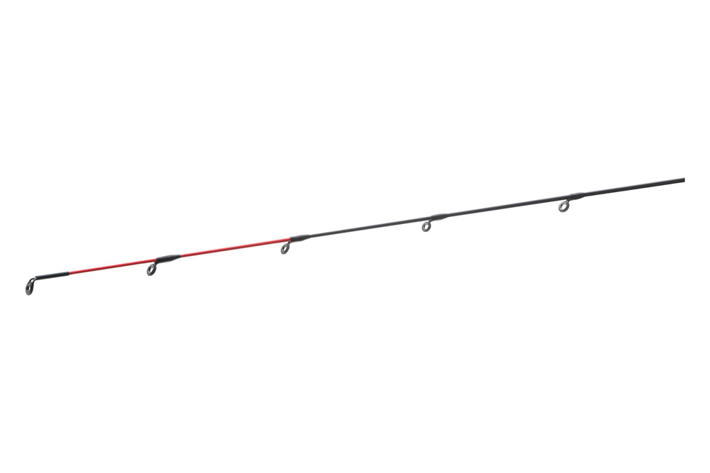 Daiwa Ninja X Feeder 390XH rod action bend display.