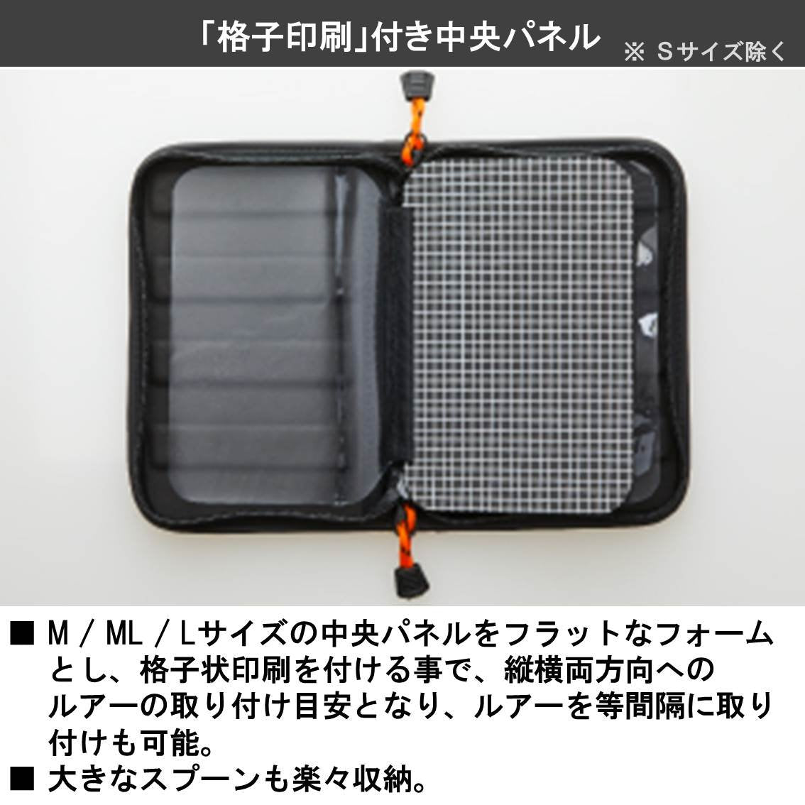 Daiwa Pressoiret S orange wallet outer size approx 3-5 cm for easy packing