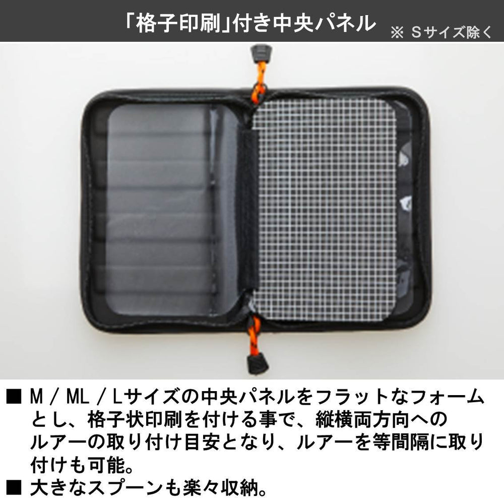 Daiwa Pressoiret S orange wallet outer size approx 3-5 cm for easy packing