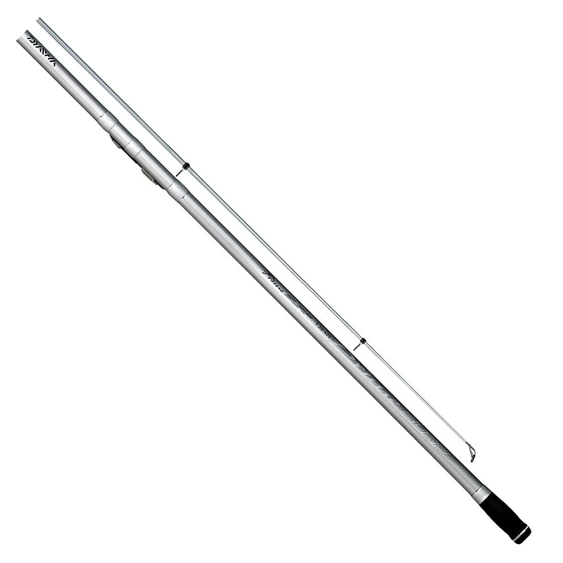 Daiwa Prime SURF T rod in action on the beach, ready for coastal casting.