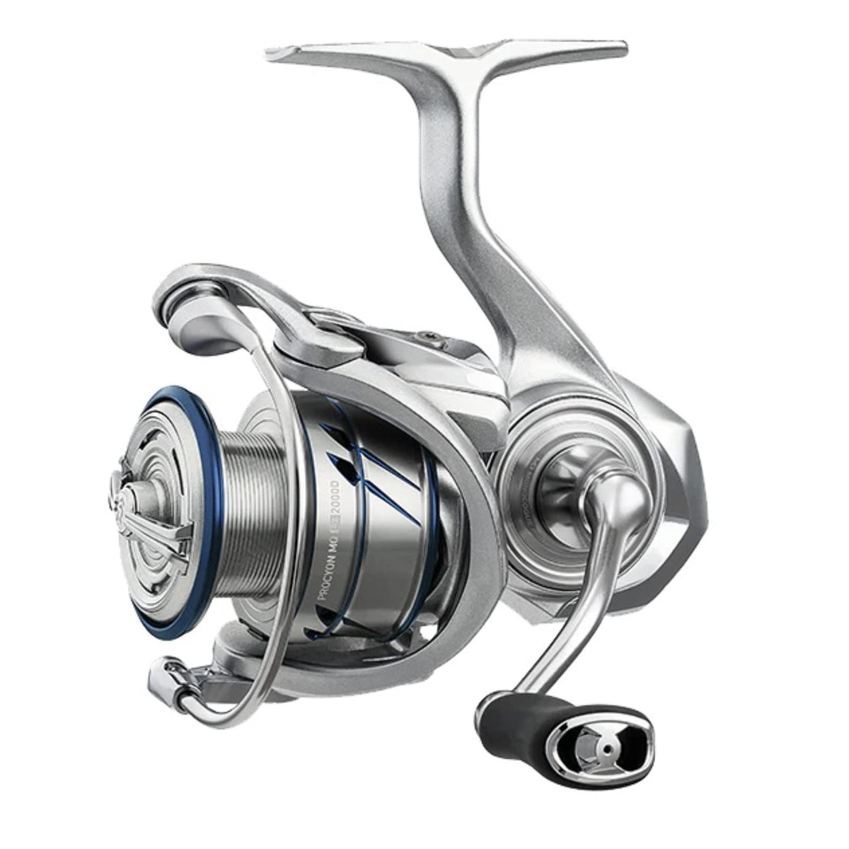 Daiwa Procyon MQ LT spinning reel front view, versatile freshwater and light saltwater fishing.