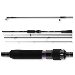 Daiwa Procyon travel 4-parts pack highlights compact portability for backpacking trips.