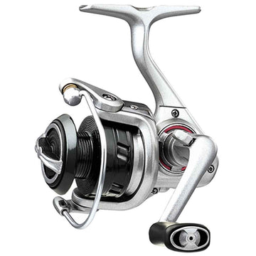 Daiwa QG Ultralight spinning reel blue front view for smooth casting and trout fishing.